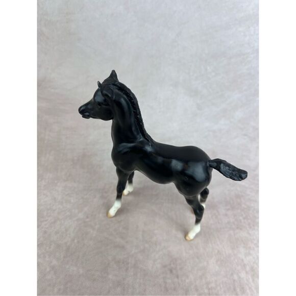 767 Breyer Semigloss? Black Proud Arabian Foal 1999-2000 Model HTF! - Picture 6 of 8